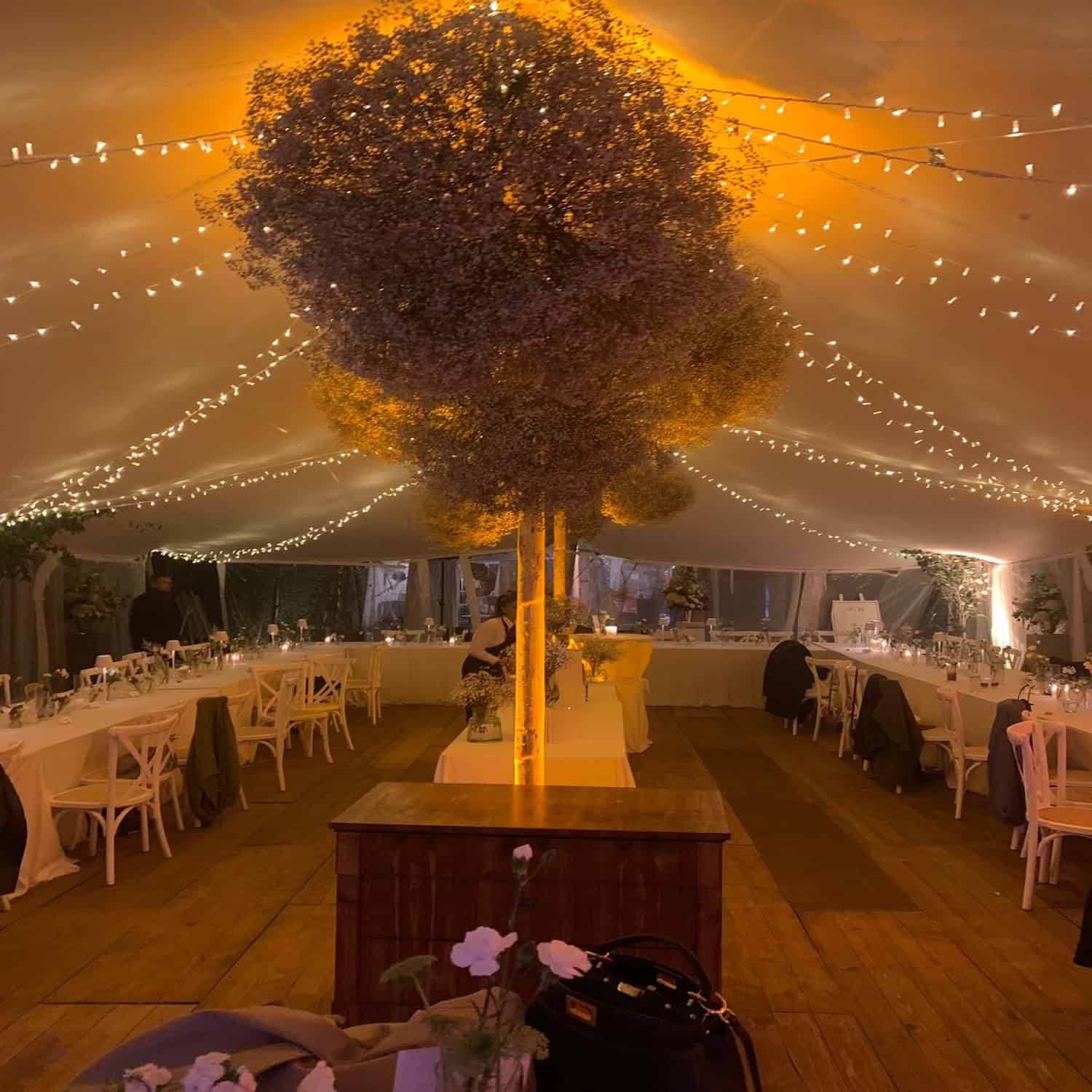 Filigraner Lichterhimmel